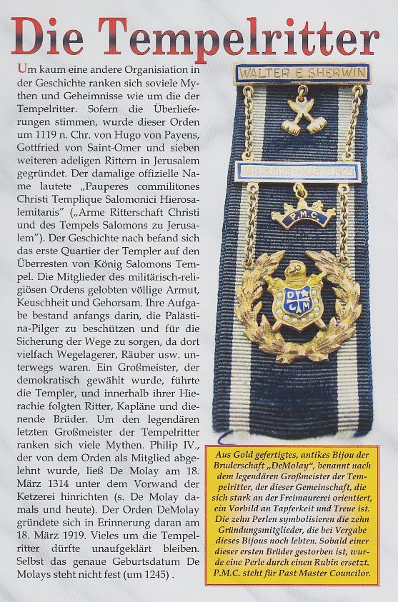 Gold-Bijou Order of De Molay